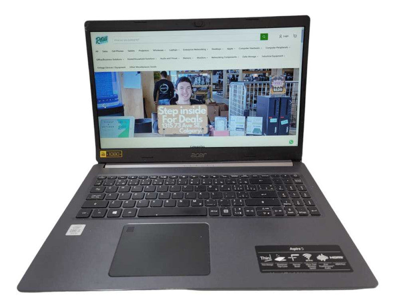 Acer Aspire 5 i5-1035G, 8GB DDR4, 256GB m.2, FOR PARTS/ REPAIR