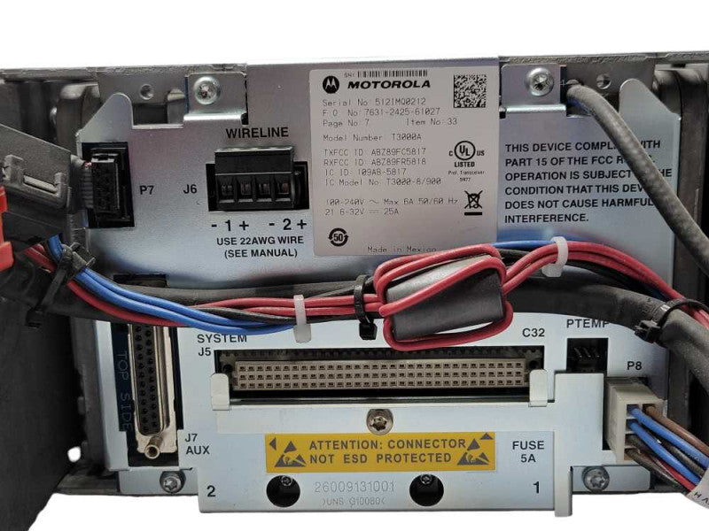 MOTOROLA MTR3000 800/900MHz T3000A Base Station Repeater, READ Q_