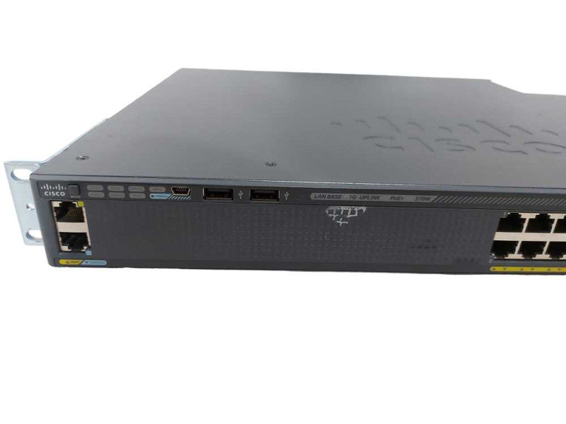 Cisco WS-C2960X-24PS-L V01 Catalyst 24 Port PoE+ Switch Factory Reset #