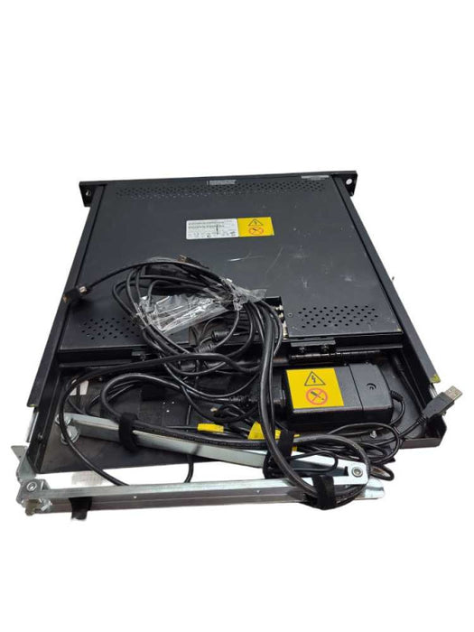IBM 17\\'\\' LCD Flat Panel 1723-HC1 Rack Mounted Console Kit w/ Cables 39M2965 &