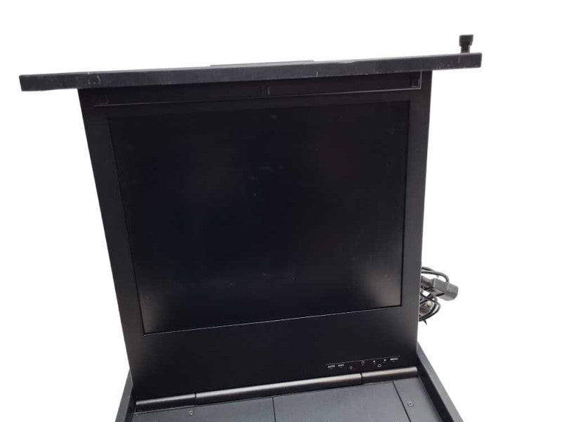IBM 17\\'\\' LCD Flat Panel 1723-HC1 Rack Mounted Console Kit w/ Cables 39M2965 &