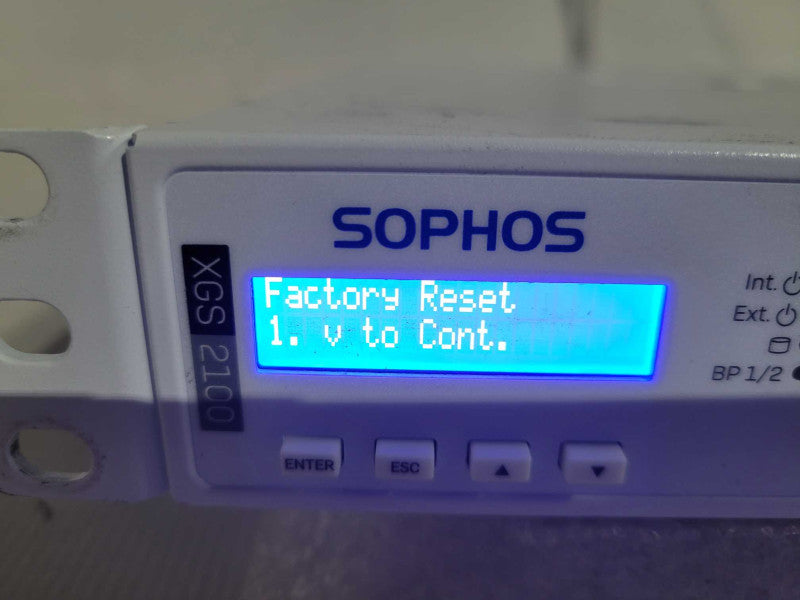 Sophos XGS 2100 Security Appliance !