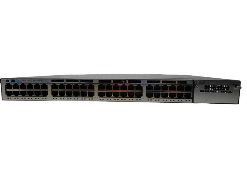 Cisco WS-C3750X-48T-L 48 Port Gigabit 3750X Switch, 2x PSU _