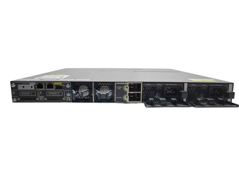 Cisco WS-C3750X-48T-L 48 Port Gigabit 3750X Switch, 2x PSU _