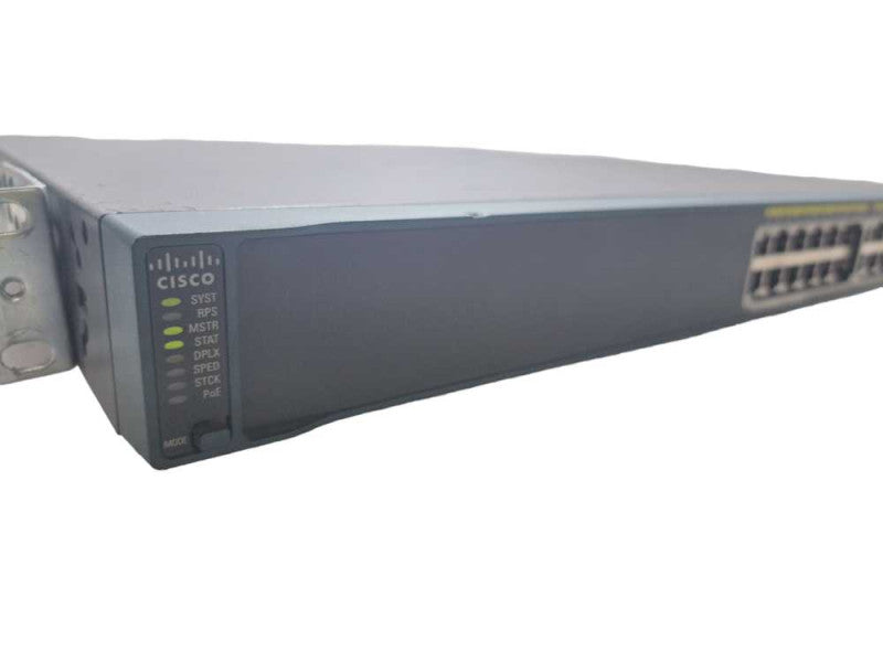 Cisco WS-C2960S-24PS-L 24 Port Gigabit 370W PoE+ Network Switch )