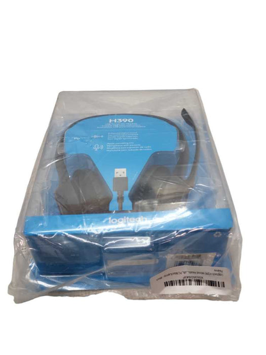 Logitech H390 Over-Head Comfort USB Headphones Noise-Canceling Microphone -  &