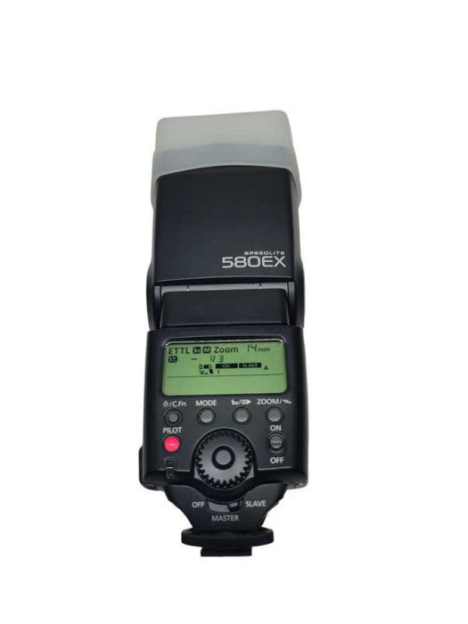 Canon 580 EX Speedlite Flash [GN138] {Bounce, Swivel, Zoom}  %