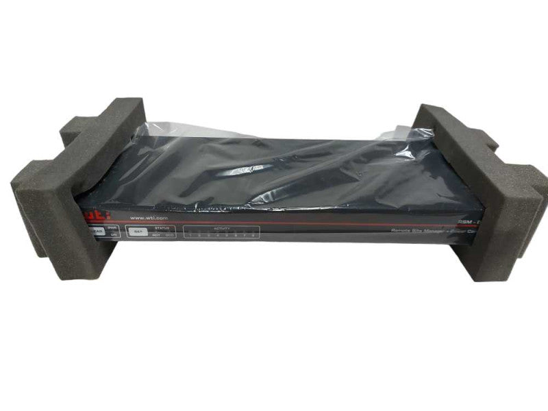 New Open-Box WTI RSM-8R4 Series Remote Site Manager - Manual + Power cord Q#