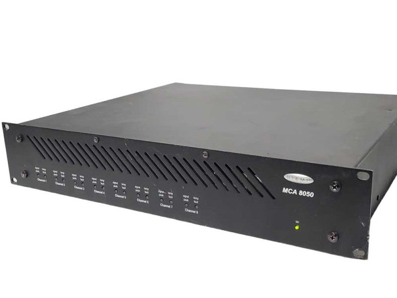 Biamp MCA 8050 Multi-Channel Audio Amplifier, READ Q_