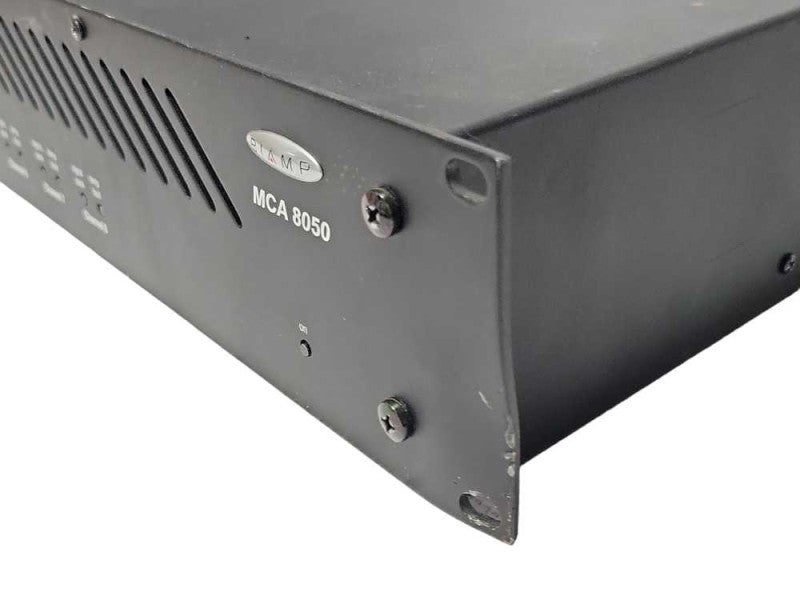 Biamp MCA 8050 Multi-Channel Audio Amplifier, READ Q_