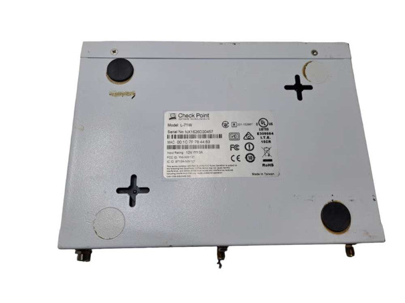 Check Point L-71W | 6 Port WiFi Gigabit Enterprise Firewall | Factory Reset Q)