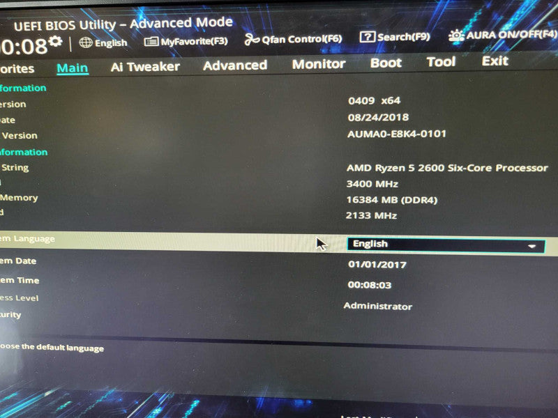 AMD Ryzen 5 2600-3.4Ghz | ASUS TUF B450M-PLUS GAMING | 16GB RAM | 512GB NVMe %