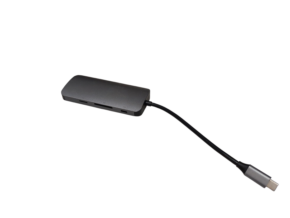 8 in 1 Multi USB-C Type Dock Card Reader  =