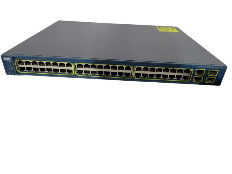 Cisco WS-C3560-48PS-S 48 Port PoE Ethernet Switch Q!