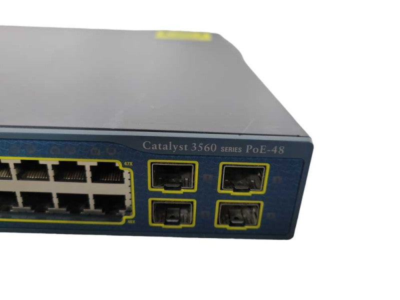 Cisco WS-C3560-48PS-S 48 Port PoE Ethernet Switch Q!