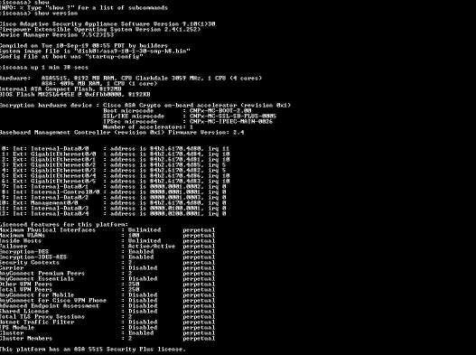Cisco ASA 5515-X ASA5515 Security Appliance | Factory Reset | Security Plus  )
