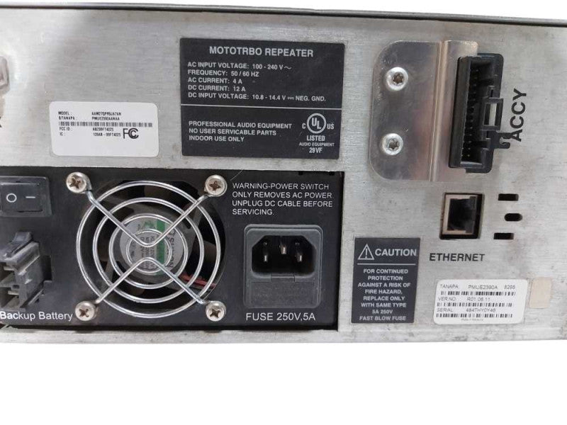 motorola xpr8300 Mototrbo Repeater AAM27QPR9JA7AN - READ #