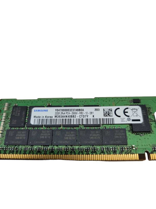 SAMSUNG 32GB 2Rx4 PC4-2666V-RB2-12-DB1 Q%