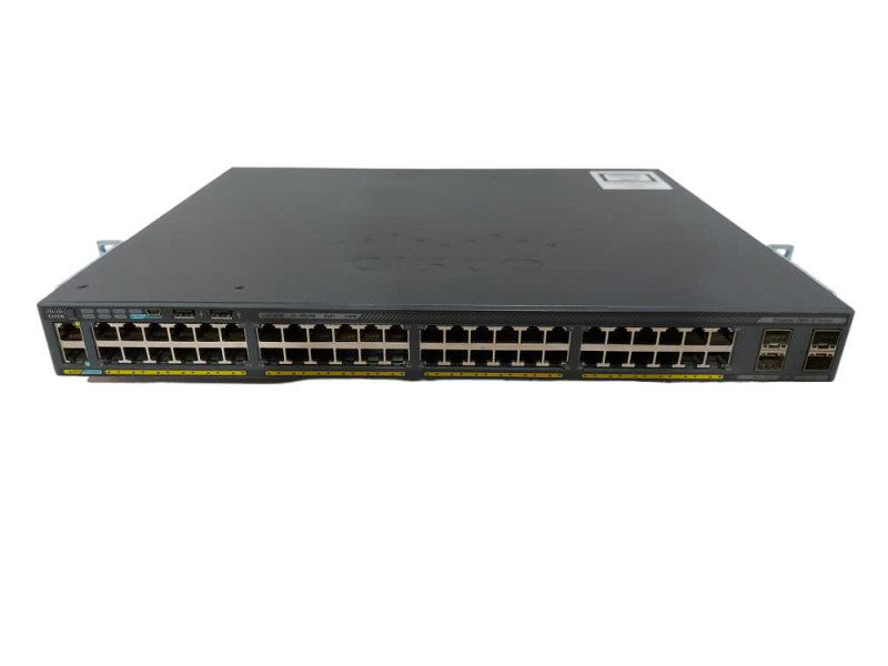 Cisco WS-C2960X-48FPS-L 2960X Series 48x port GIG POE+ switch - Fact Reset #