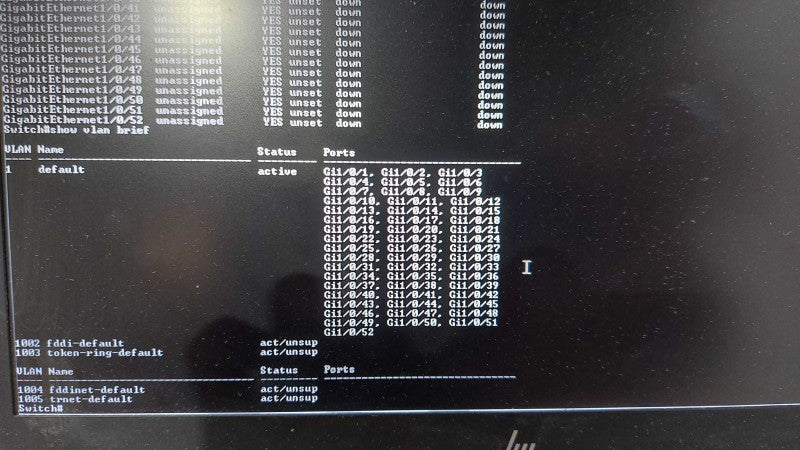 Cisco WS-C2960X-48FPS-L 2960X Series 48x port GIG POE+ switch - Fact Reset #