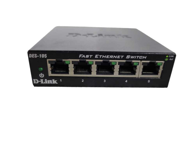 D-Link DES (DES-105) 5-Ports External Switch !