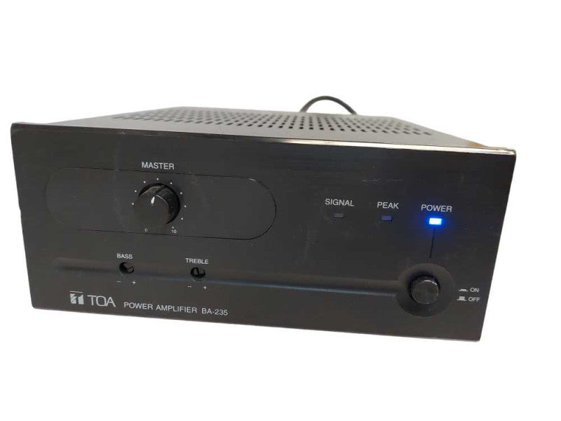 Toa Power Amplifier Model: BA-235   35W ?