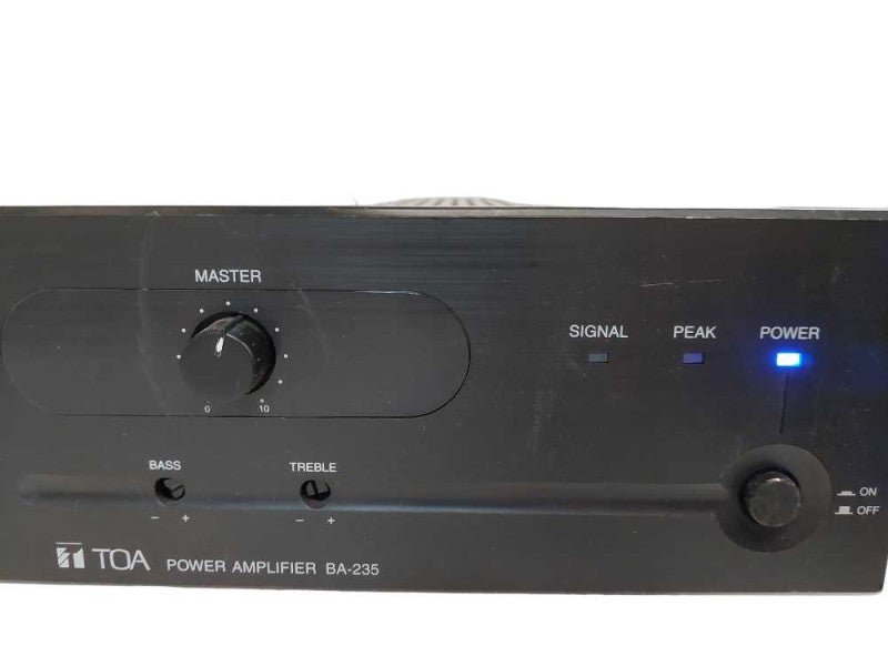 Toa Power Amplifier Model: BA-235   35W ?