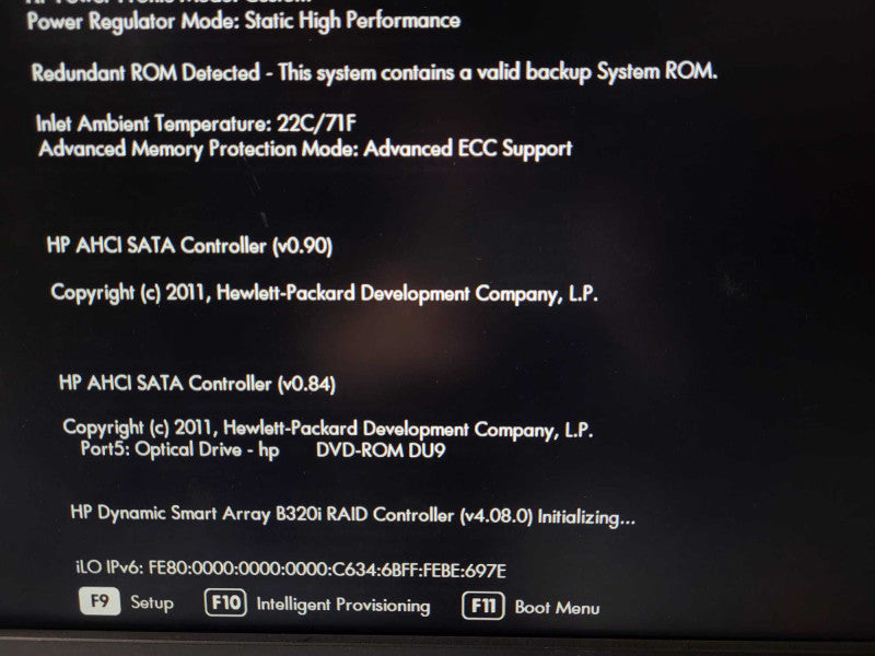 HP ProLiant DL360e Gen8 2x E5-2420 0 @ 1.90GHz 32GB ECC DDR3 B320i RAID 2.5\\" $