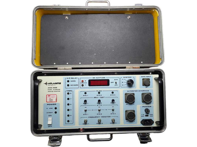 ATLANTIS FLIGHT RESEARCH ARA-552 RADIO ALTIMETER READ $