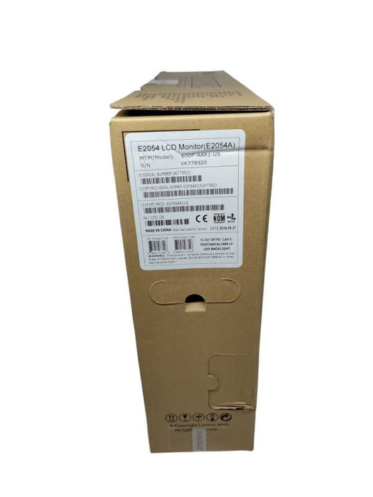 Lenovo ThinkVision E2054A 19.5â³ 1440 x 900 WXGA+ IPS LED LCD Monitor Q%