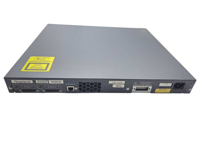 Cisco WS-C3750G-48PS-E | 48 Port Gigabit PoE Switch | Factory Reset )