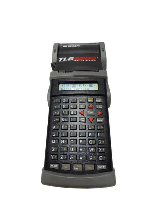 Brady TLS2200 Thermal Labeling System Printer W/ Power adapter #