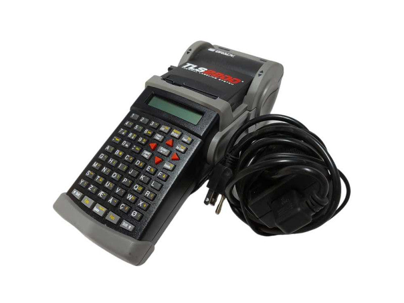 Brady TLS2200 Thermal Labeling System Printer W/ Power adapter #