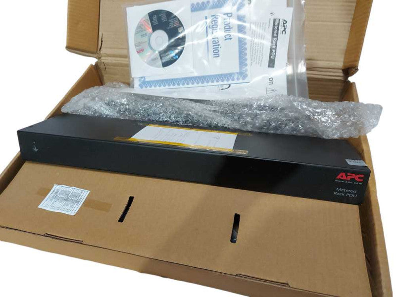 New Open-Box APC AP7800 Metered Rack PDU 1U, 15A, 100/120V #