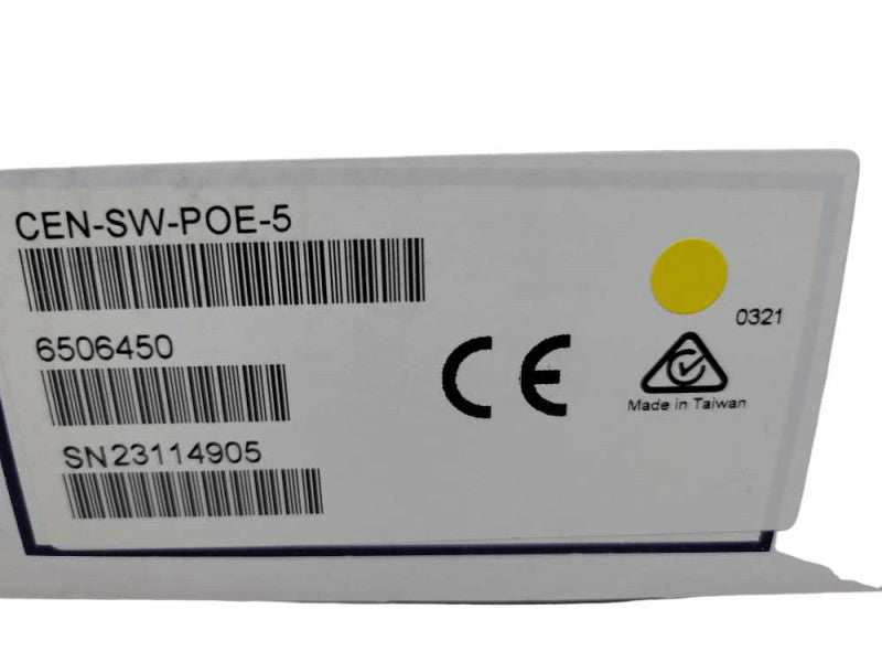 Crestron CEN-SW-POE-5 Power Over Ethernet Switch, 5-Port, Unmanaged Gigabit Q%