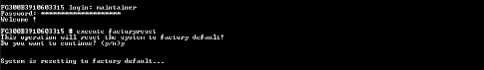 FortiNet Fortigate 310B Firewall Network Security Appliance | Factory Reset )