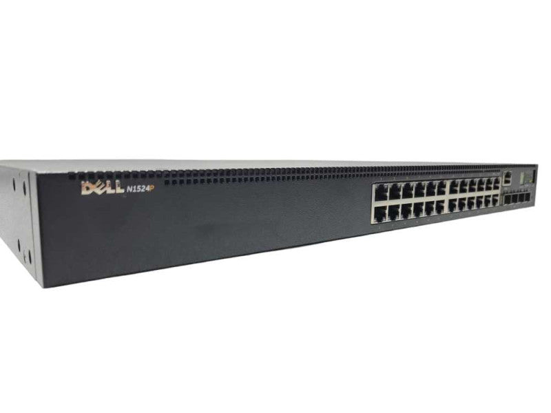 Dell EMC N1524P GigE PoE+ Layer3 Switch E16W001 24xGigabit Ethernet 4x10GbE _