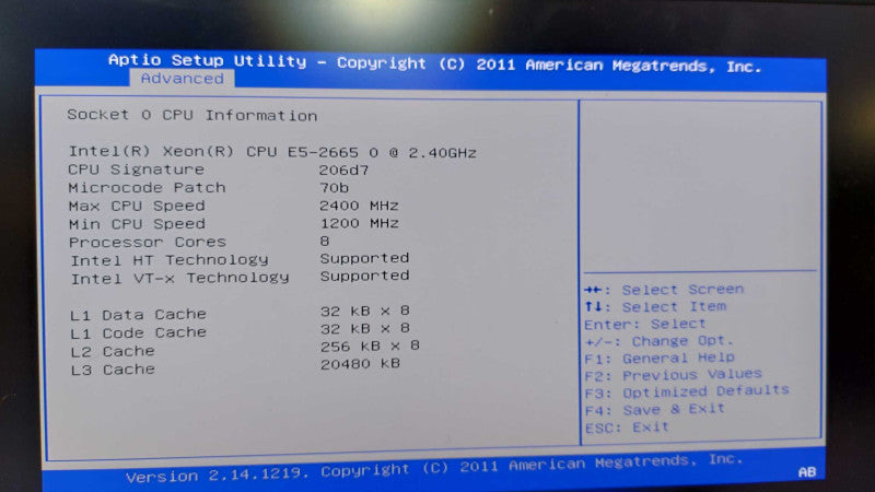 Chenbro RM41824 24x 3.5\\" bay 4U Storage 2x Xeon E5-2665 @ 2.40ghz / 128gb ram #