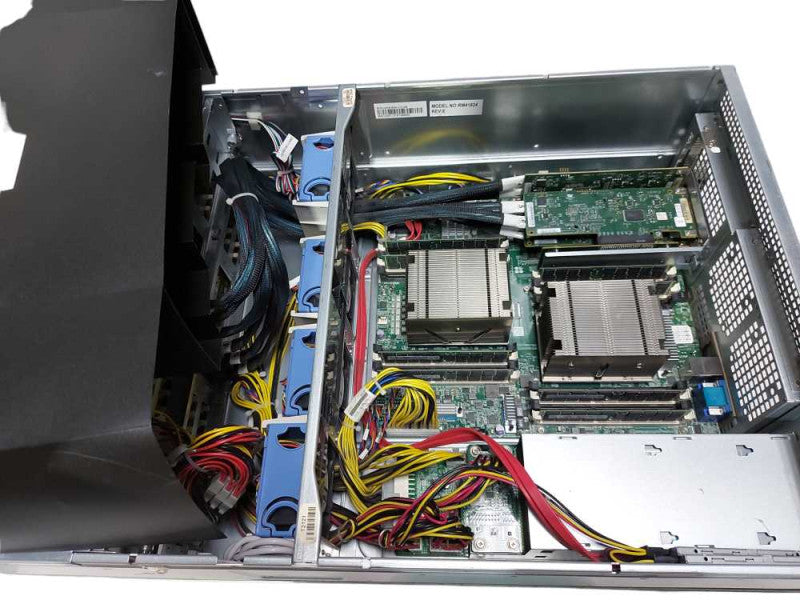 Chenbro RM41824 24x 3.5\\" bay 4U Storage 2x Xeon E5-2665 @ 2.40ghz / 128gb ram #