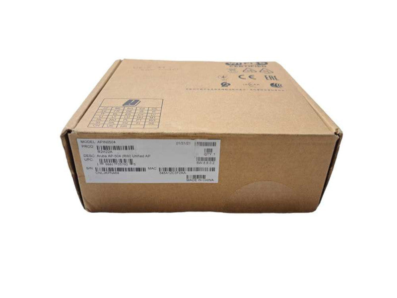 New Open Box | Aruba AP-504 R2H22A WiFi 6 (802.11ax) Access Point  )