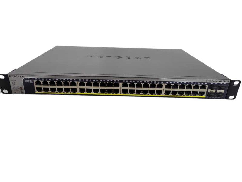 Netgear ProSafe GS752TP 48-Port Gigabit Ethernet Managed PoE Switch !