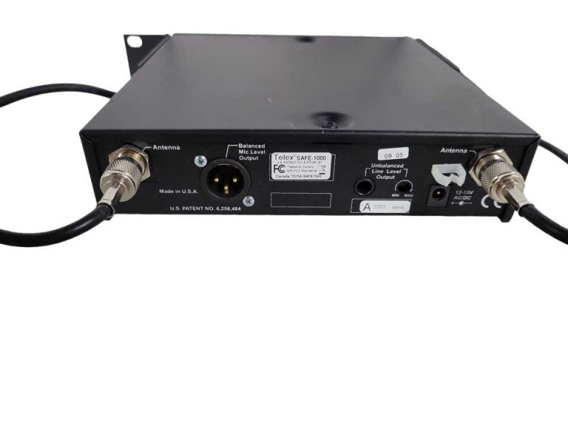 Telex SAFE 1000 UHF Encrypted Microphone Receiver S.A.F.E. 1000 !