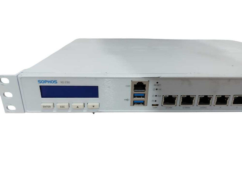 Sophos XG 230 rev.2 Firewall Security Appliance Factory Reset #
