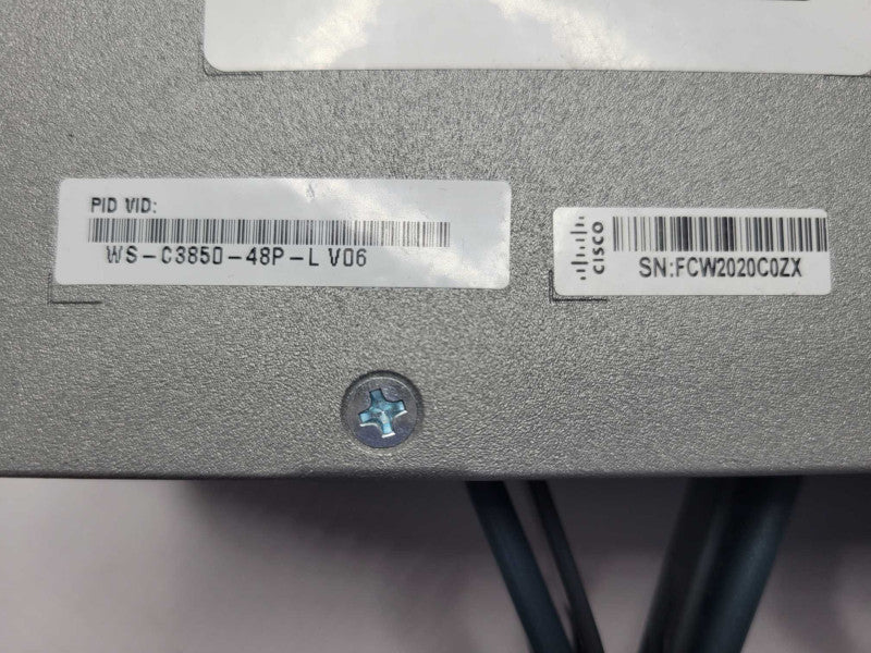 Cisco Catalyst WS-C3850-48P-L Switch 48 Port Gigabit PoE+ 715W _