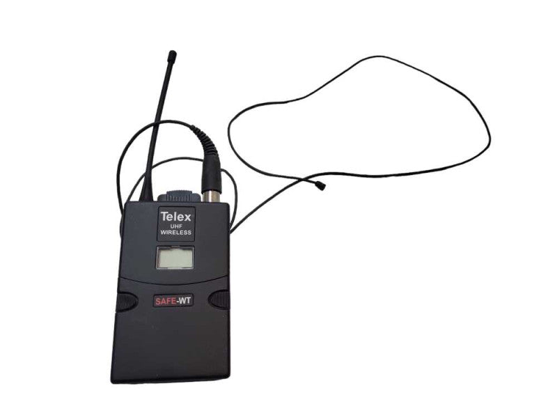 Telex SAFE-WT Belt Pack UHF Transmitter &