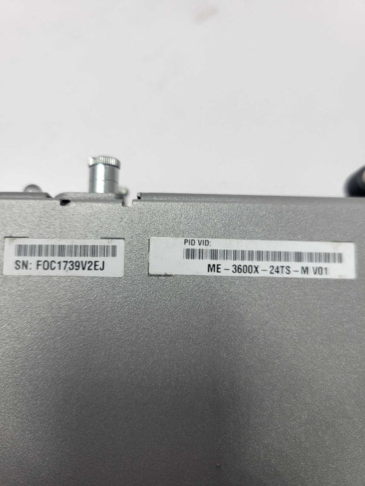 Cisco ME-3600X-24TS-M 24-Port Gigabit Ethernet Access Switch _