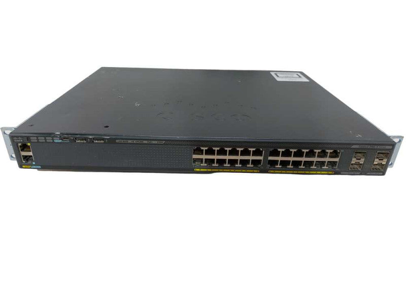 Cisco WS-C2960X-24PS-L 24x port Gigabit PoE+ 370W network Switch Fact Reset #