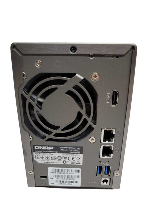 QNAP TS-253 Pro 2-Bay NAS 2x6TB WD RED %