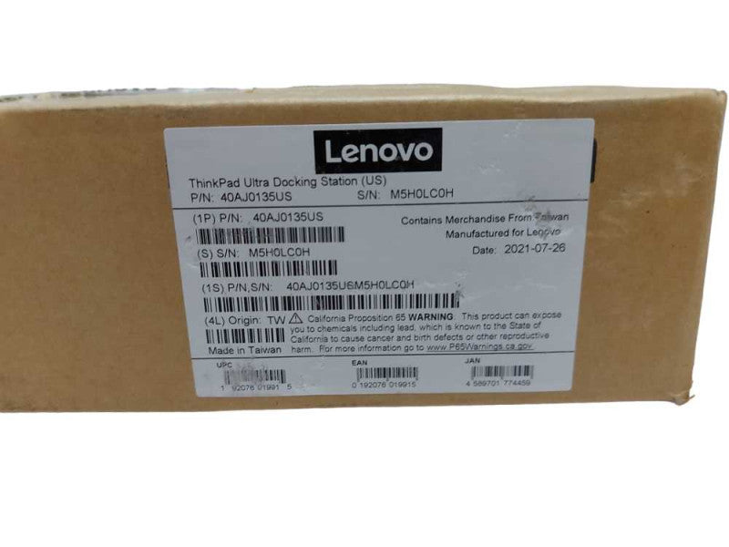 New Lenovo ThinKPad Ultra Docking Station 40AJ0135US  Q#