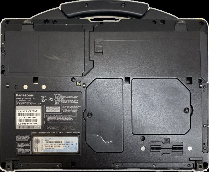 PANASONIC TOUGHBOOK CF-53 Intel i5-3320M@2.6GHz 8GB RAM 500GB HDD 35470 Hrs.